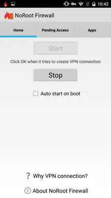 NoRoot Firewall android App screenshot 2