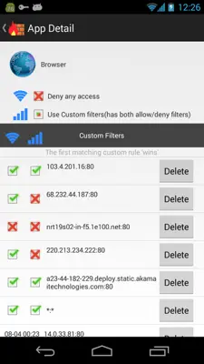 NoRoot Firewall android App screenshot 3